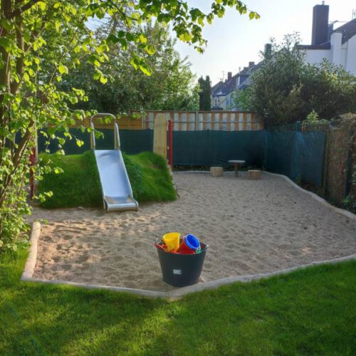 Neues Außengelände